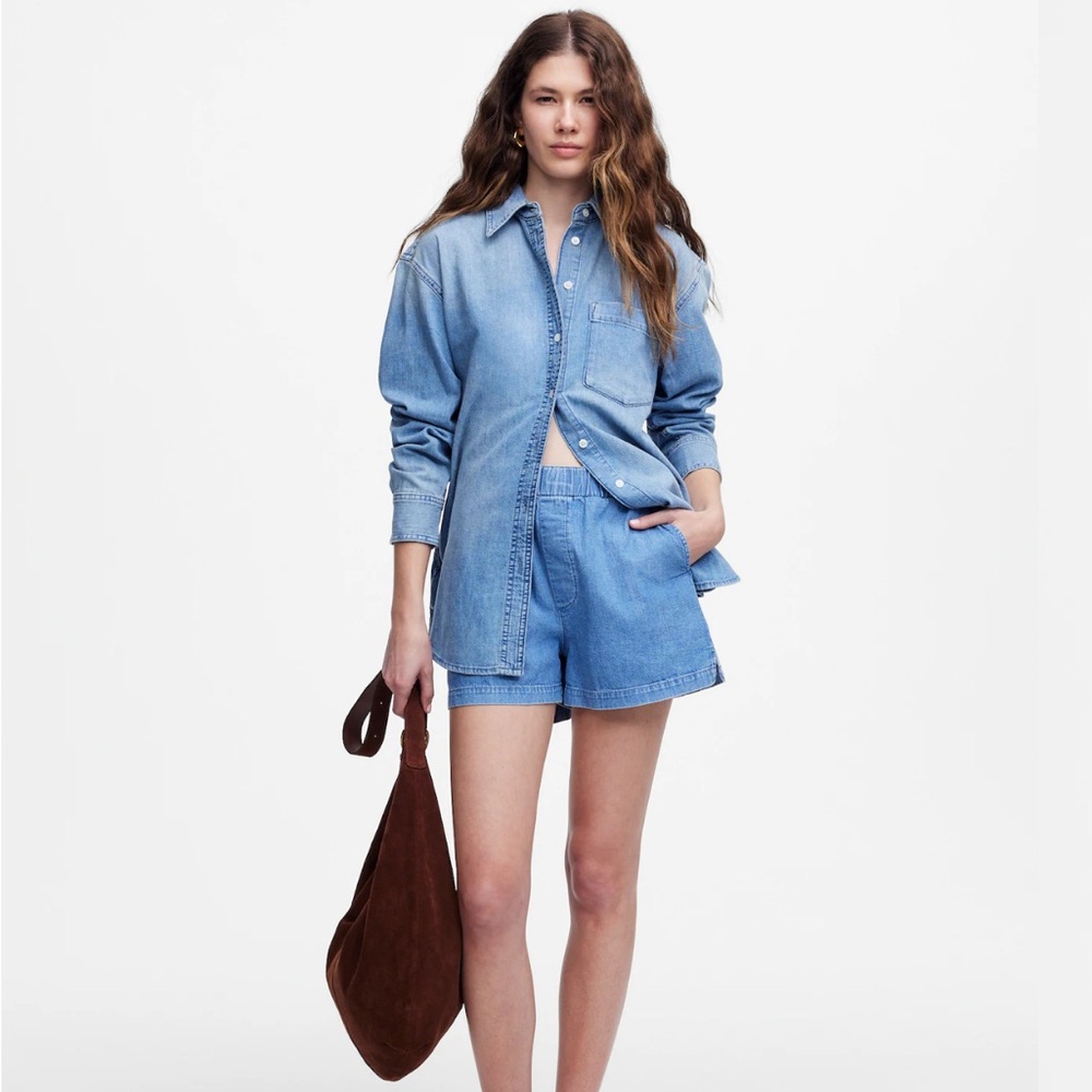 Madewell Denim Pull-On Shorts